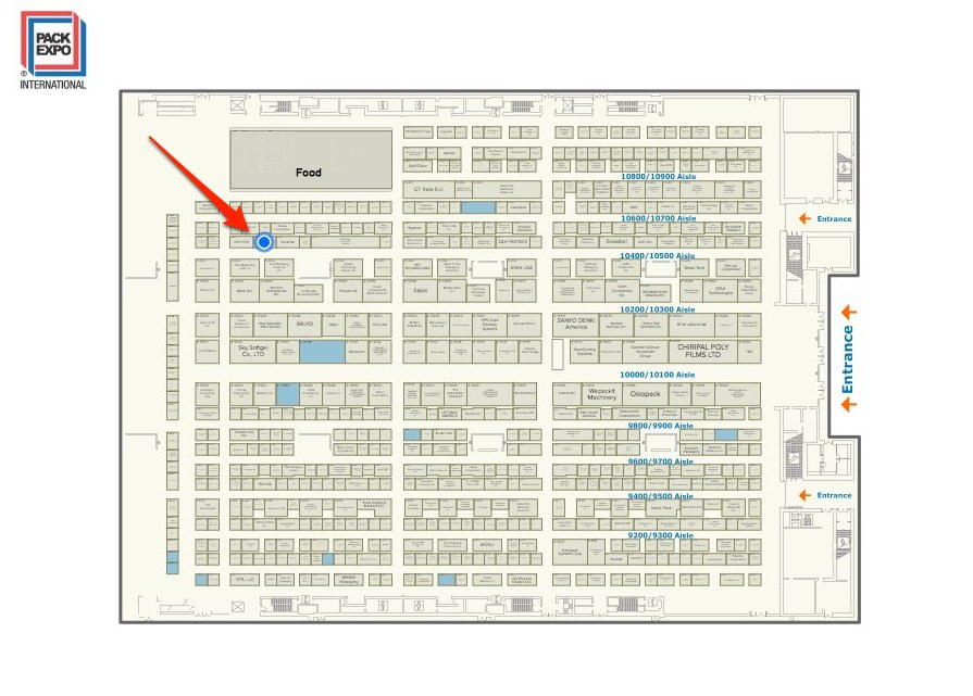 Pack Expo Chicago 2016 - Our booth 10542 which is in the Lakeside Lower Level. Dates are Nov. 6-9.
